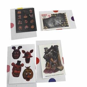 VTG Donkey Kong Five Nights Of Freddy’s Jurassic Park Sticker Vending Machine
